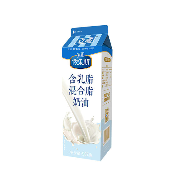 依乐斯含乳脂植脂奶油